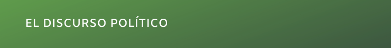 El discurso polìtico