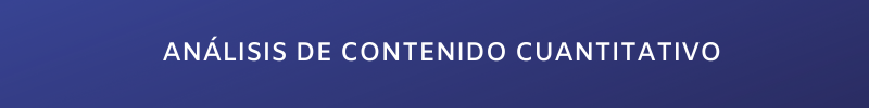 Análisis de contenido cuantitativo