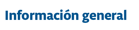 Información general